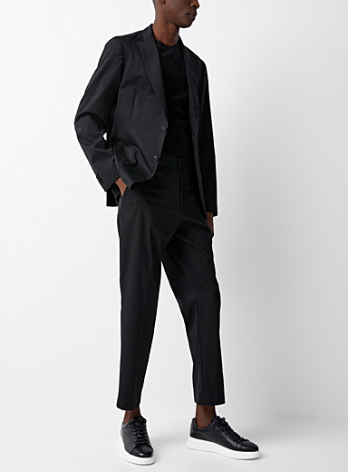 BOSS Black Performance fabric black suit for men