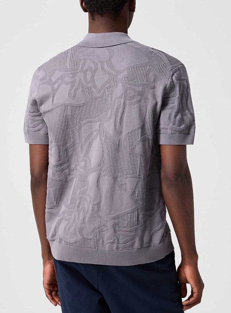 Openwork knit cabana shirt | BOSS | | Simons