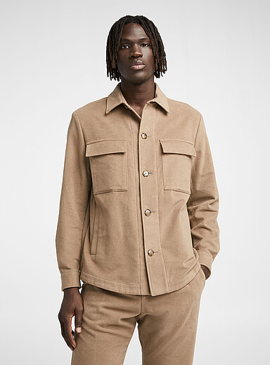 Boss Set Tshirt And Shorts Sand main image 1