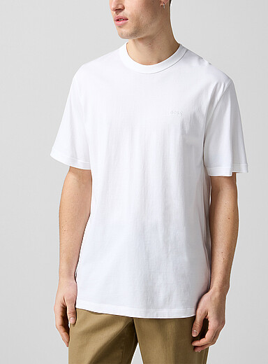 BOSS Black Essential tone-on-tone logo T-shirt for men