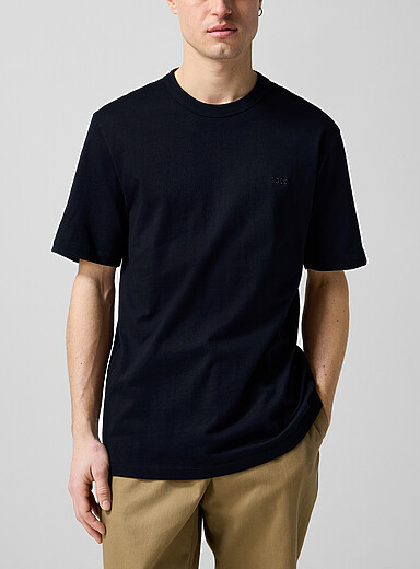 BOSS Black Essential tone-on-tone logo T-shirt for men