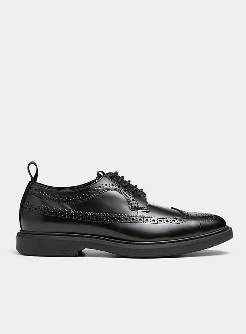 BOSS Black Larry brogue shoes Men for men