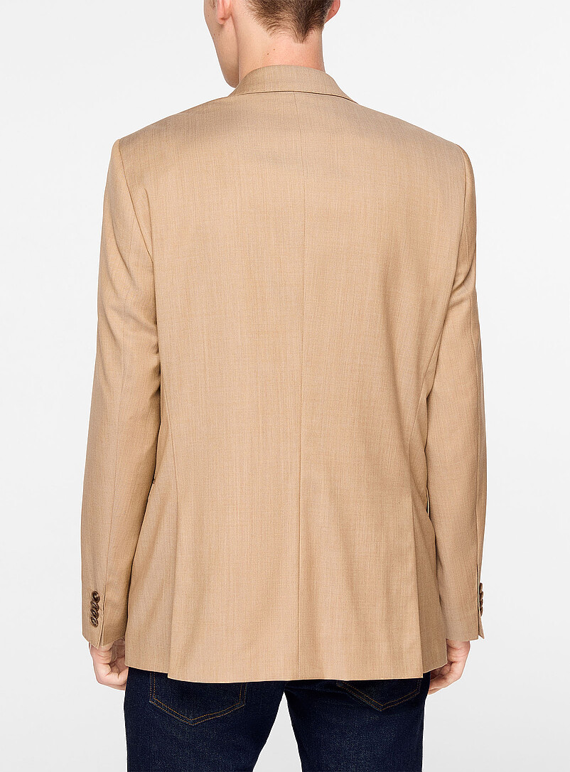 Virgin wool twill double-breasted blazer product image 2