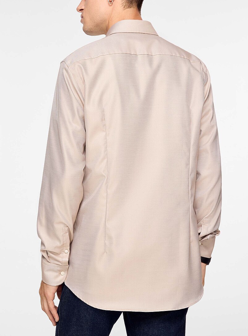 Ecru twill shirt product image 3