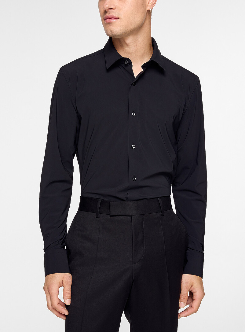 Stretch tech jersey shirt product image (primary)
