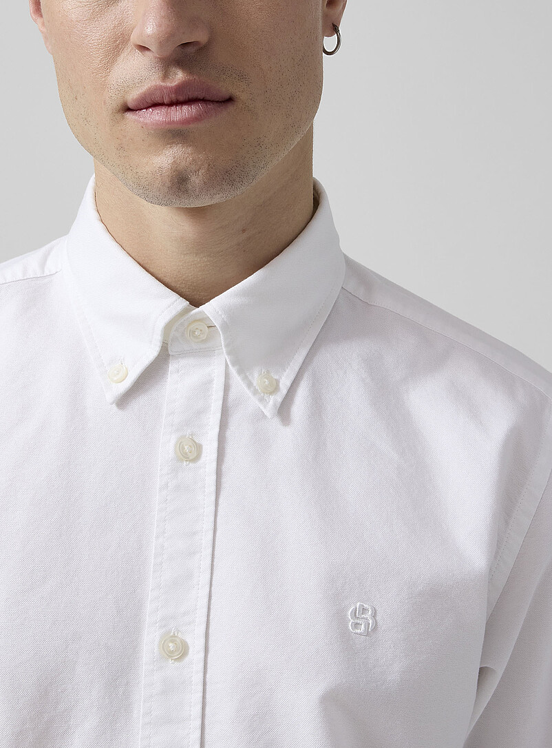 Embroidered monogram Oxford shirt product image 2