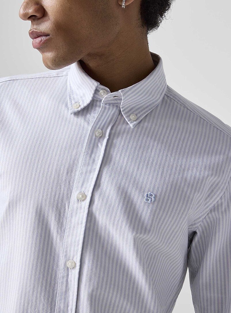 Striped Oxford shirt product image 2