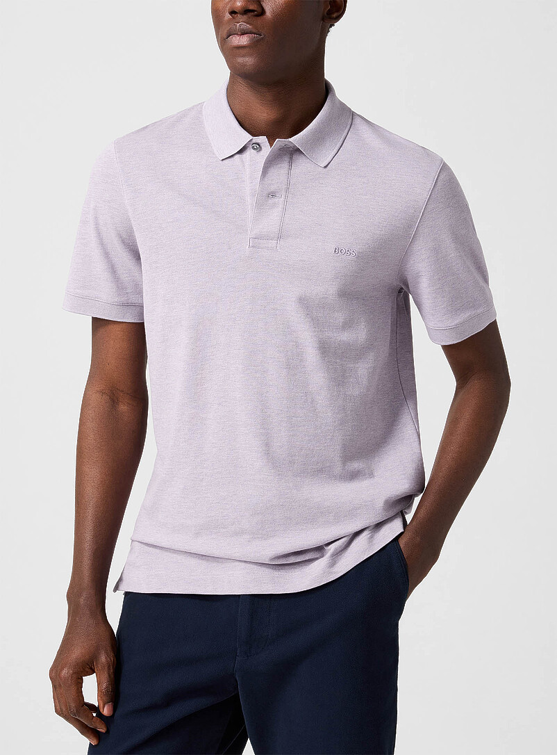 Pallas Tone-On-Tone Logo Polo Shirt