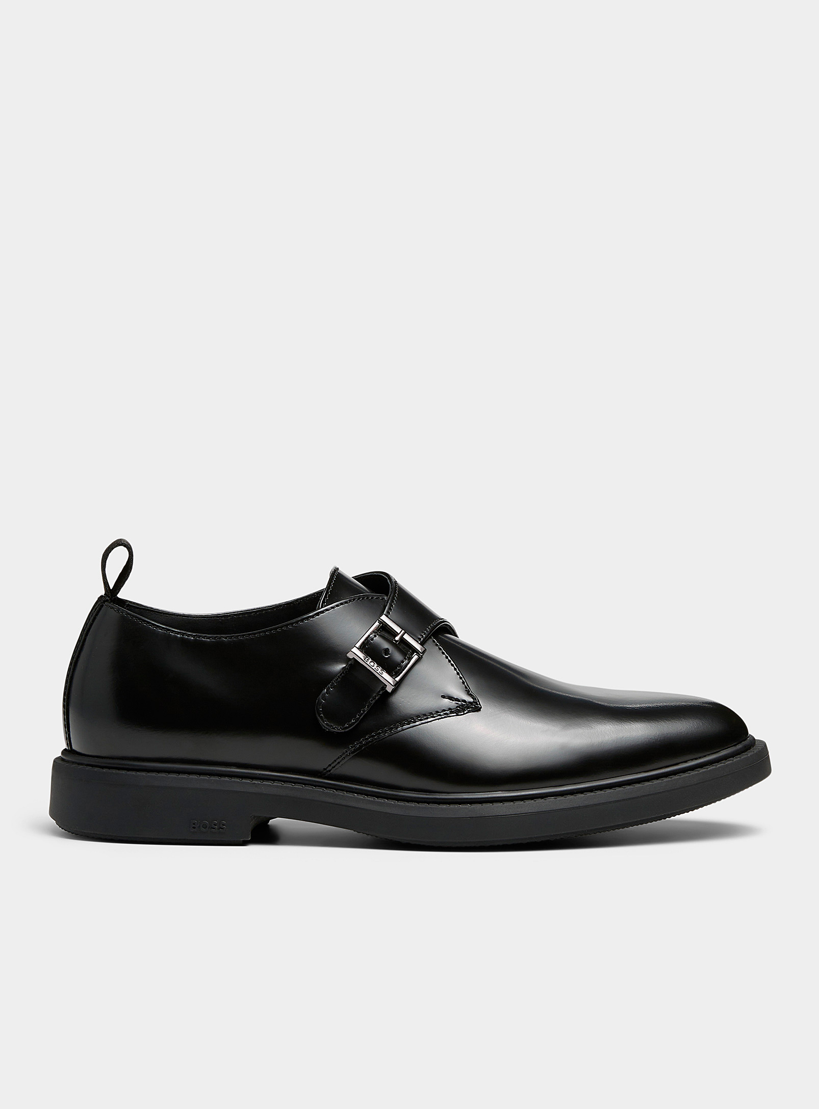Hugo Boss Larry Monk-strap Shoe Men In Black | ModeSens display picture 2