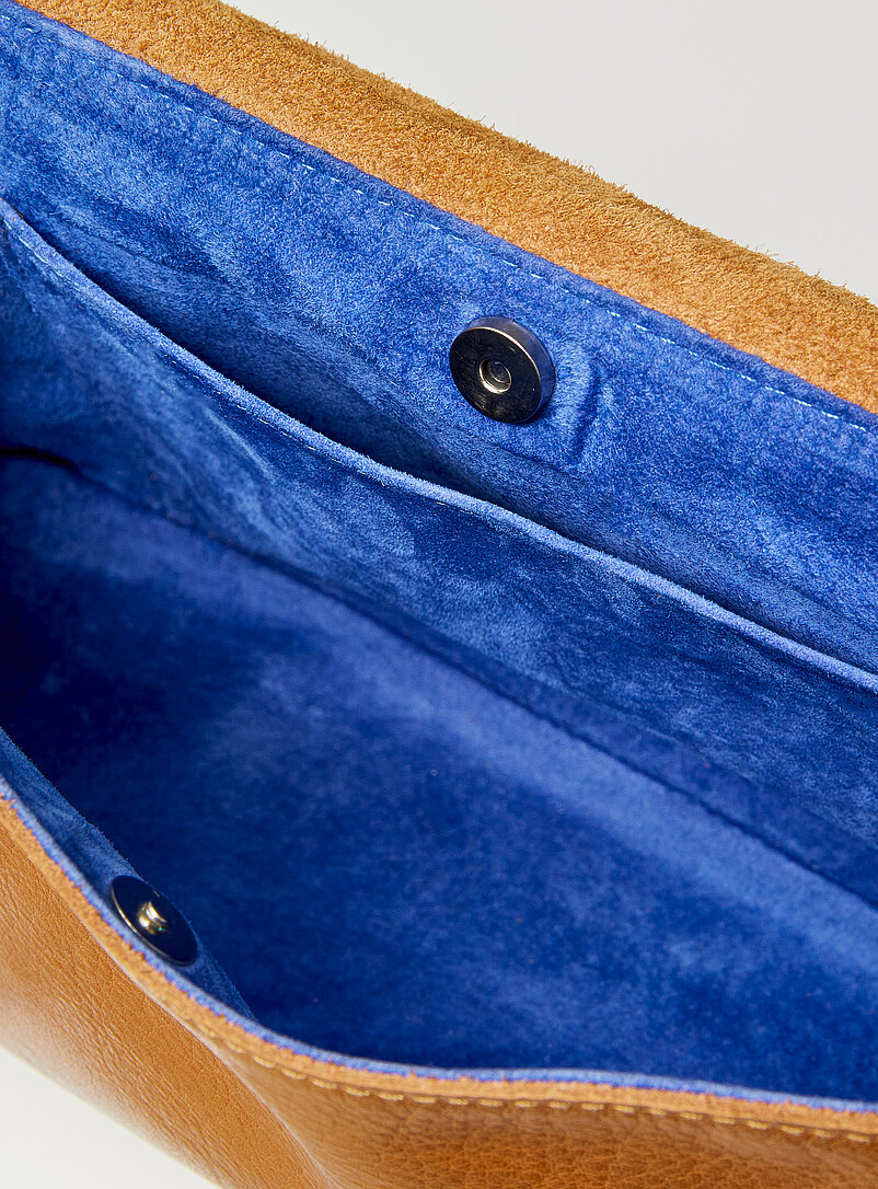 Sac à Main Forelli Occasion - Porte-monnaie En Simili Cuir Doré Avec Compartiments Cartes