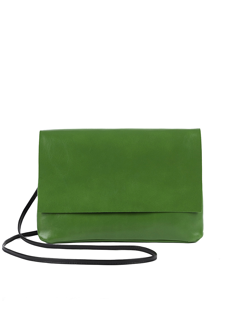 Gonthier Atelier: Le sac à main en cuir Florence Vert