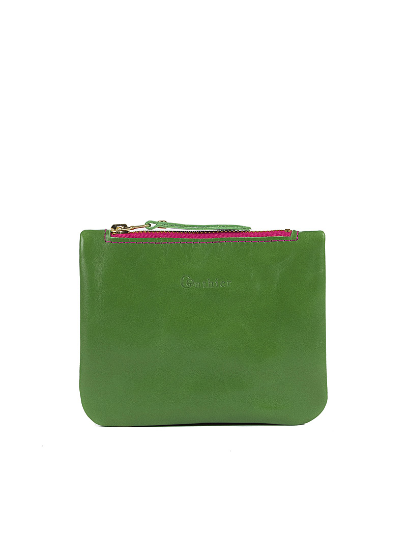 Gonthier Atelier Green Nola leather wallet