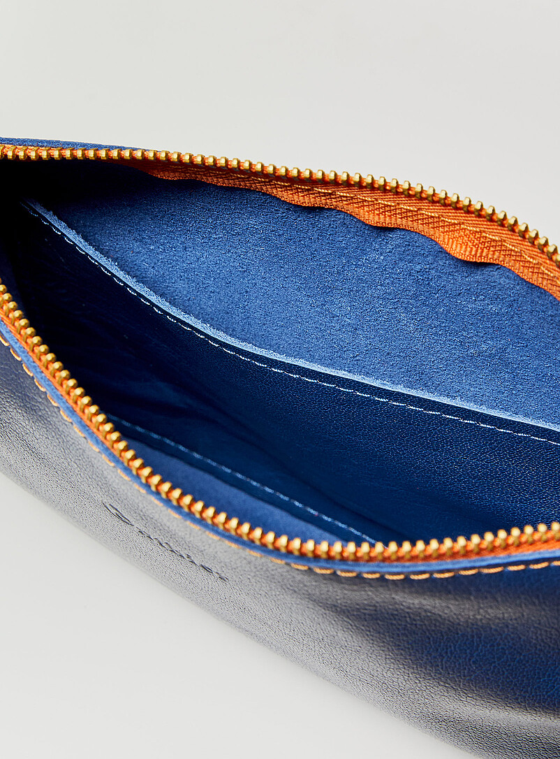 Gonthier Atelier: Le petit sac bandouli&egrave;re en cuir Callas Noir