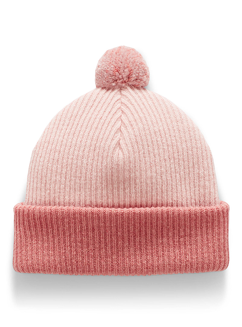 HOUDINI Pink Pure wool pompom tuque for error