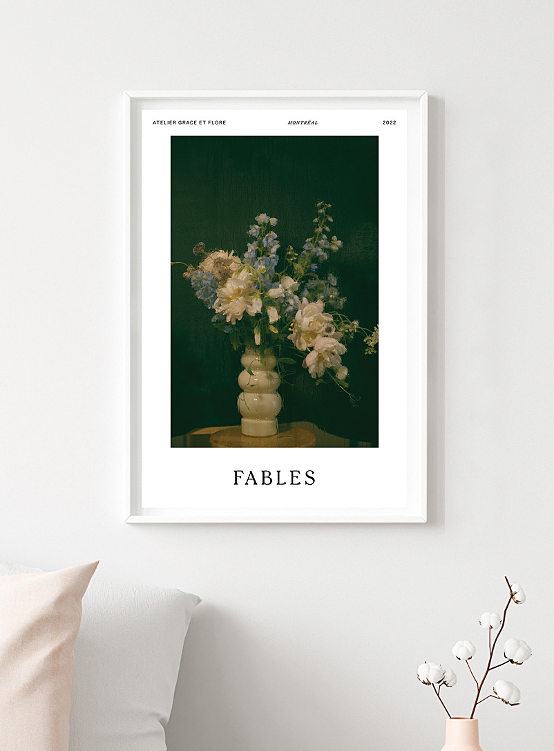 Grace et Flore: La photographie bouquet de chrysanthèmes 18 x 24 po Assorti