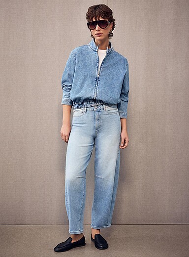 Miro balloon jean <b>Fit: Barrel leg, high rise</b>