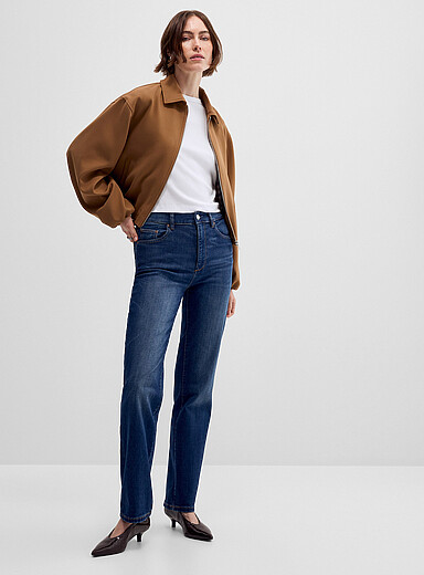 Patti sculpting jean <b>Fit: Straight leg, high rise</b>