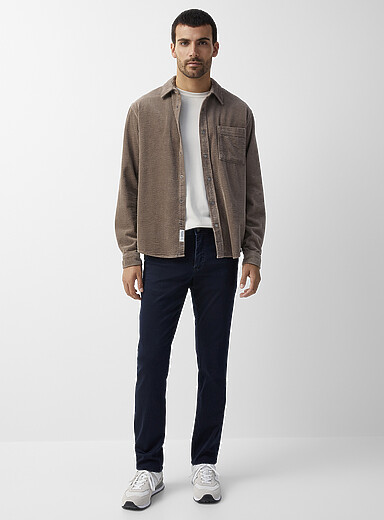 Le pantalon extensible fa&ccedil;on denim Nick <b>Coupe ajust&eacute;e</b>