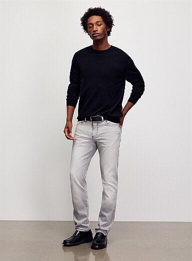 Nick bleached ash-grey jean <b>Slim fit</b>