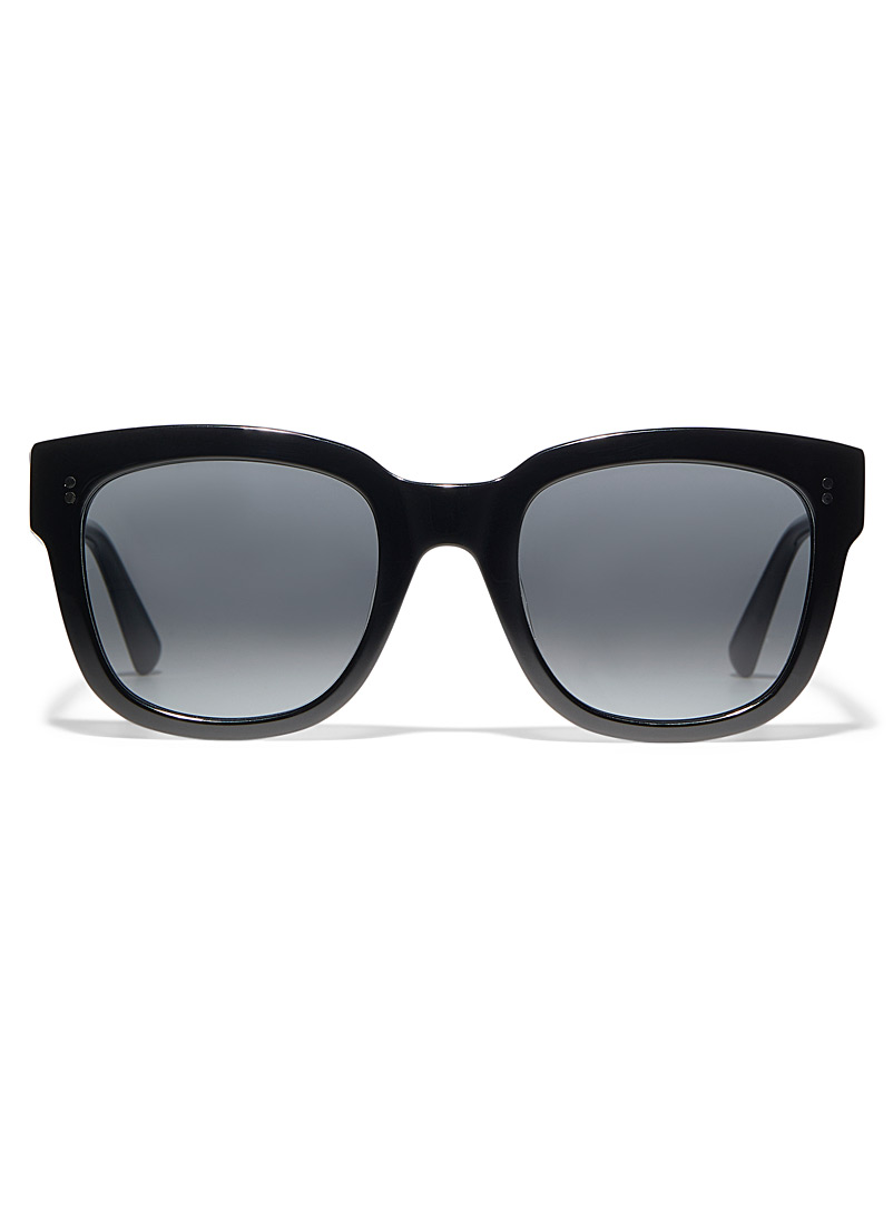 MESSYWEEKEND Black Liv square sunglasses for women