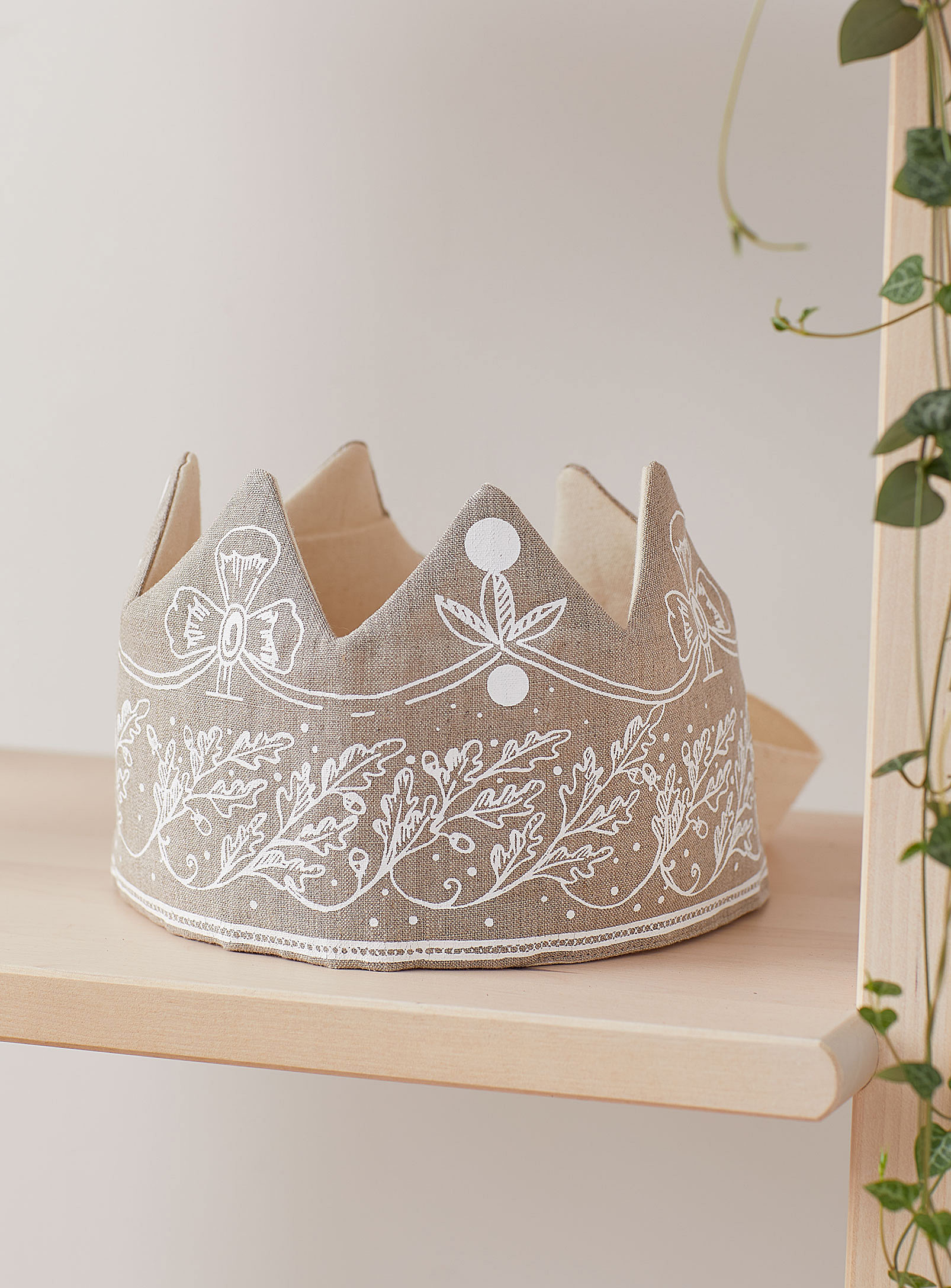 La fée raille - Linen crown