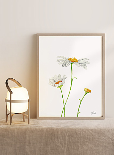L'affiche marguerites Voir nos formats offerts