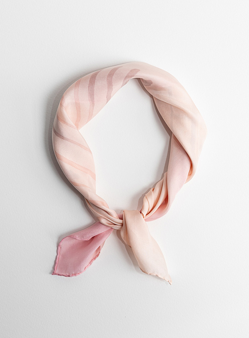Tania Love: Le petit foulard nuances rosées Rose