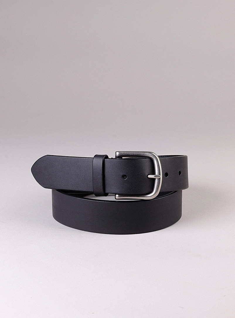 Sfalci Black Gene leather belt