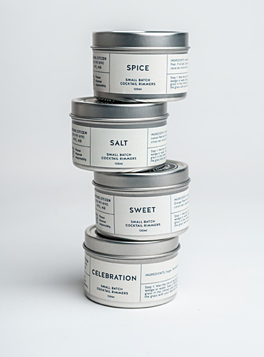 Cocktail rimmer set Set of 4 flavours