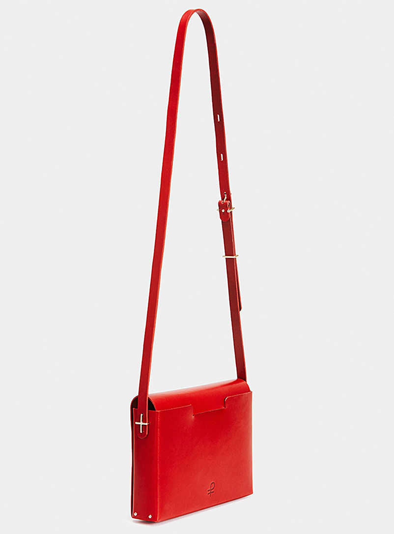 Partoem Red Tome 2 leather handbag