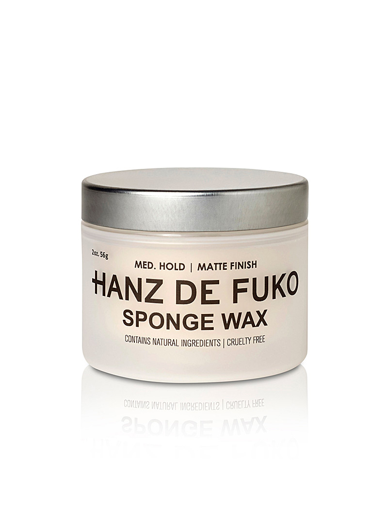 Hanz De Fuko: La cire coiffante Sponge Vert pâle-lime pour homme