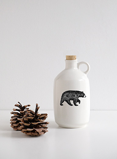 Le pot &agrave; sirop d'&eacute;rable Les animaux de chez nous