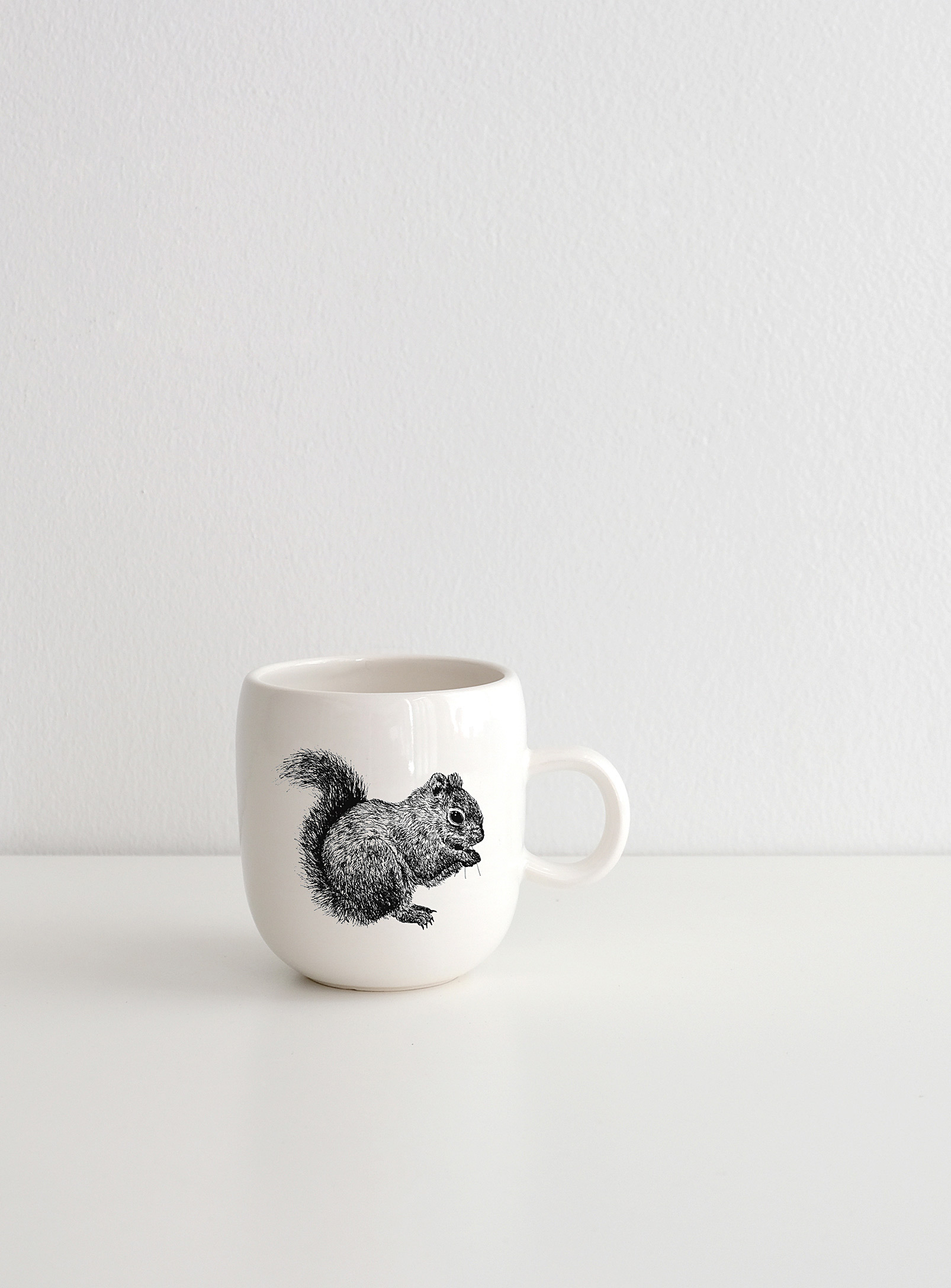 Cindy Labrecque Our Animals Mug In Black And White