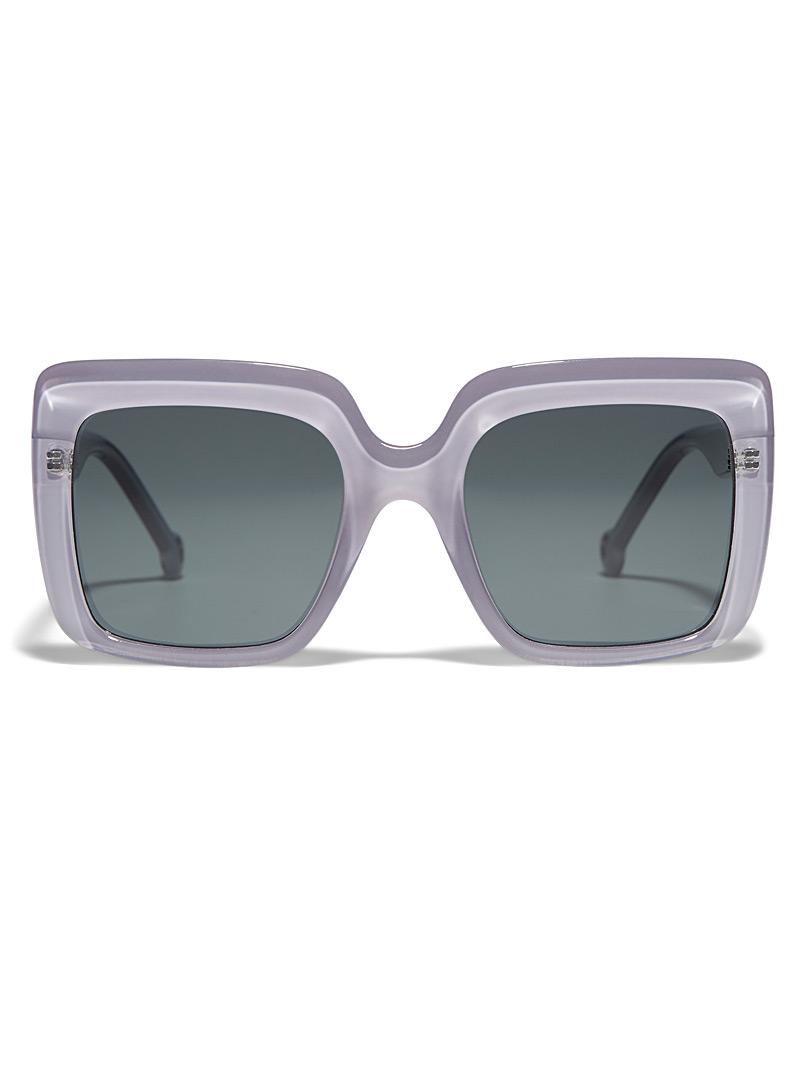 Parafina Purple Océano retro sunglasses for women