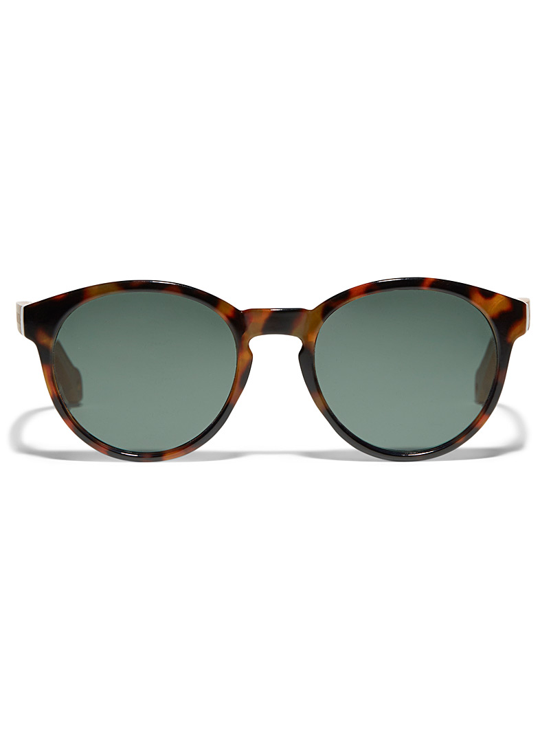Parafina Taupe Costa round sunglasses for women
