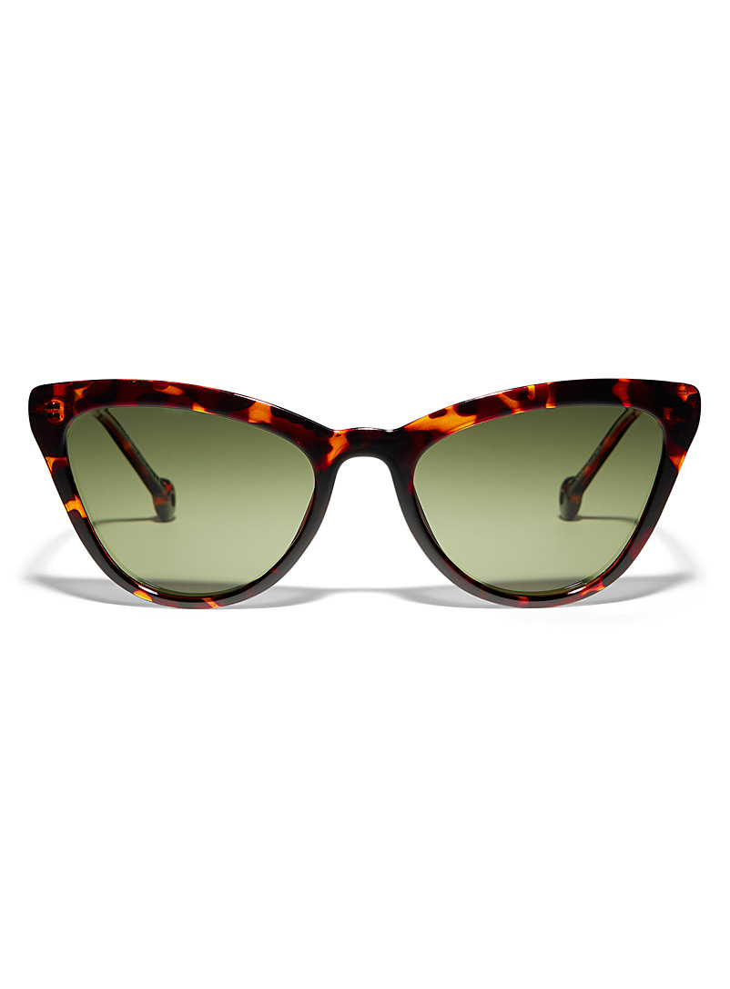 Parafina Light Brown Colina cat-eye sunglasses for women
