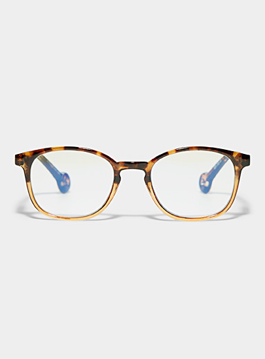 Les lunettes de lecture rectangulaires Sena Anti-lumi&egrave;re bleue