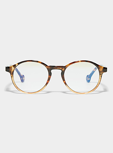 Les lunettes de lecture rondes Volga Anti-lumi&egrave;re bleue