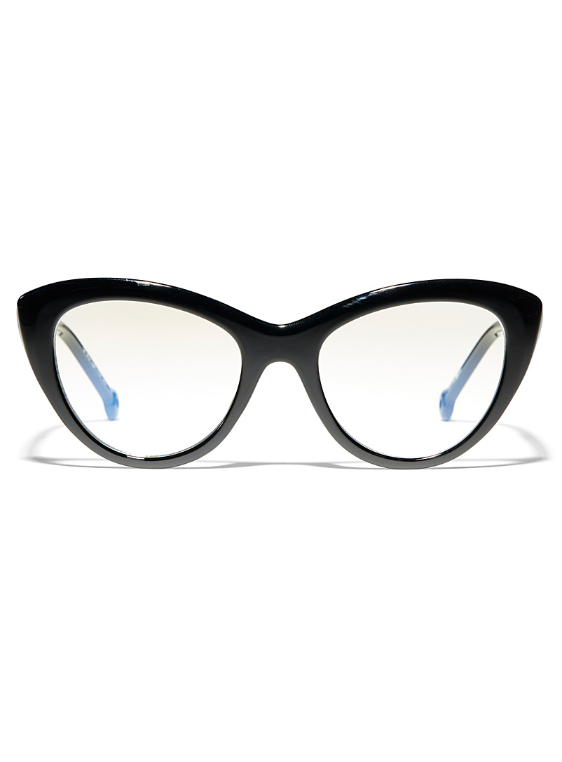Parafina: Les lunettes de lecture oeil de chat Lena Noir pour femme