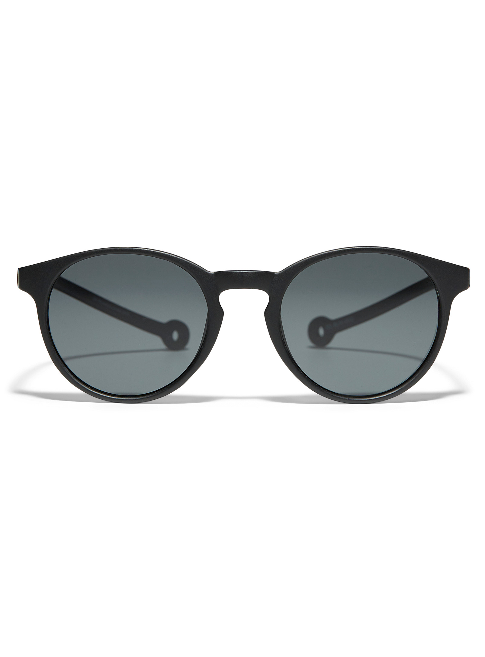 Parafina Isla Round Sunglasses In Black