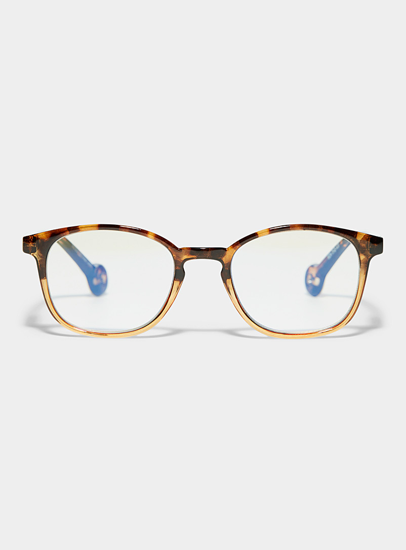 Sena Rectangular Reading Glasses Blue Light Blocking