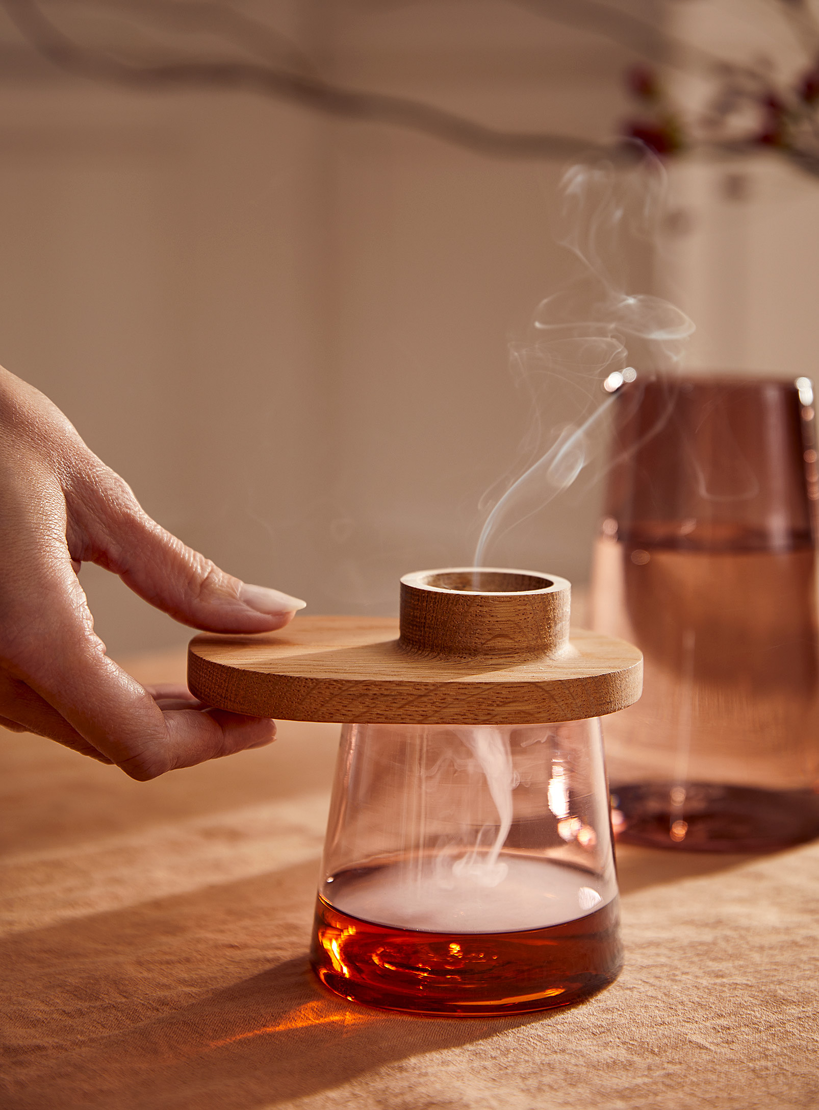Rekindle - Cocktails and spirits smoker kit With white oak chips