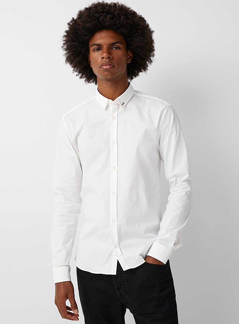 HUGO White Ero3 white shirt for men
