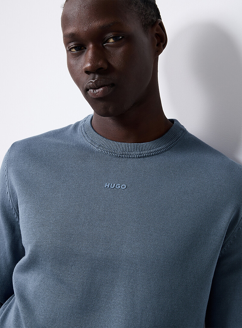 HUGO: Le chandail San Cassius Noir pour homme