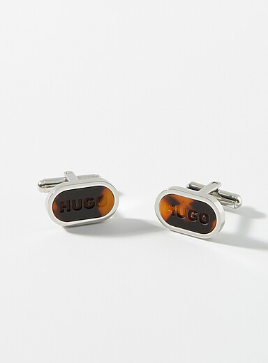 Tortoiseshell cufflinks