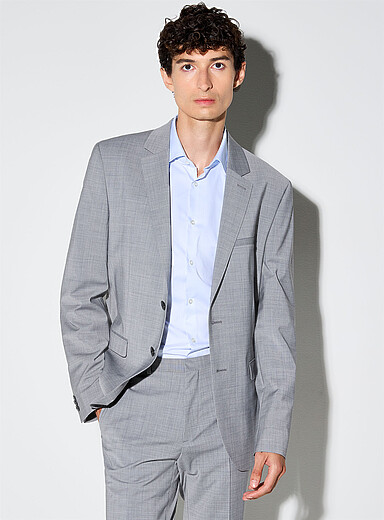 Arti charcoal blazer <b>Extra slim fit</b>