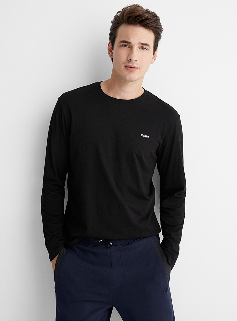 Derol logo T-shirt | HUGO | Shop Men's Long Sleeve T-Shirts Online | Simons