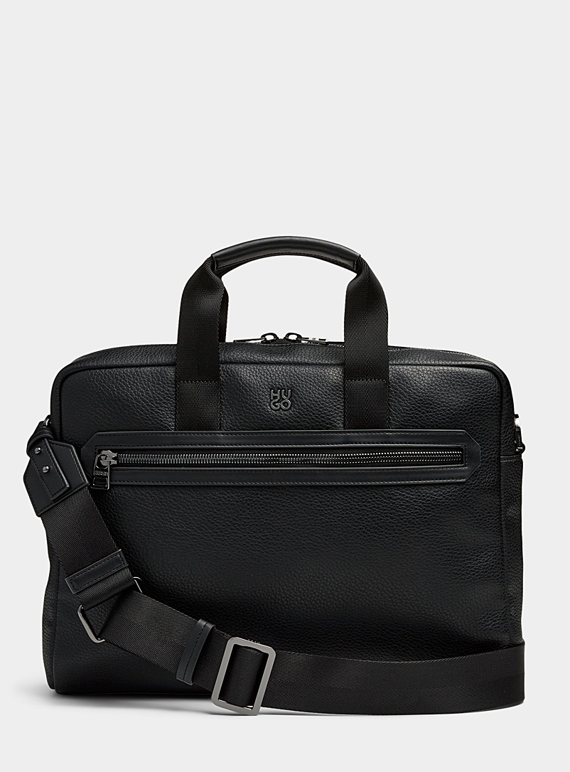 HUGO Black Elliot 3.0 laptop bag for men