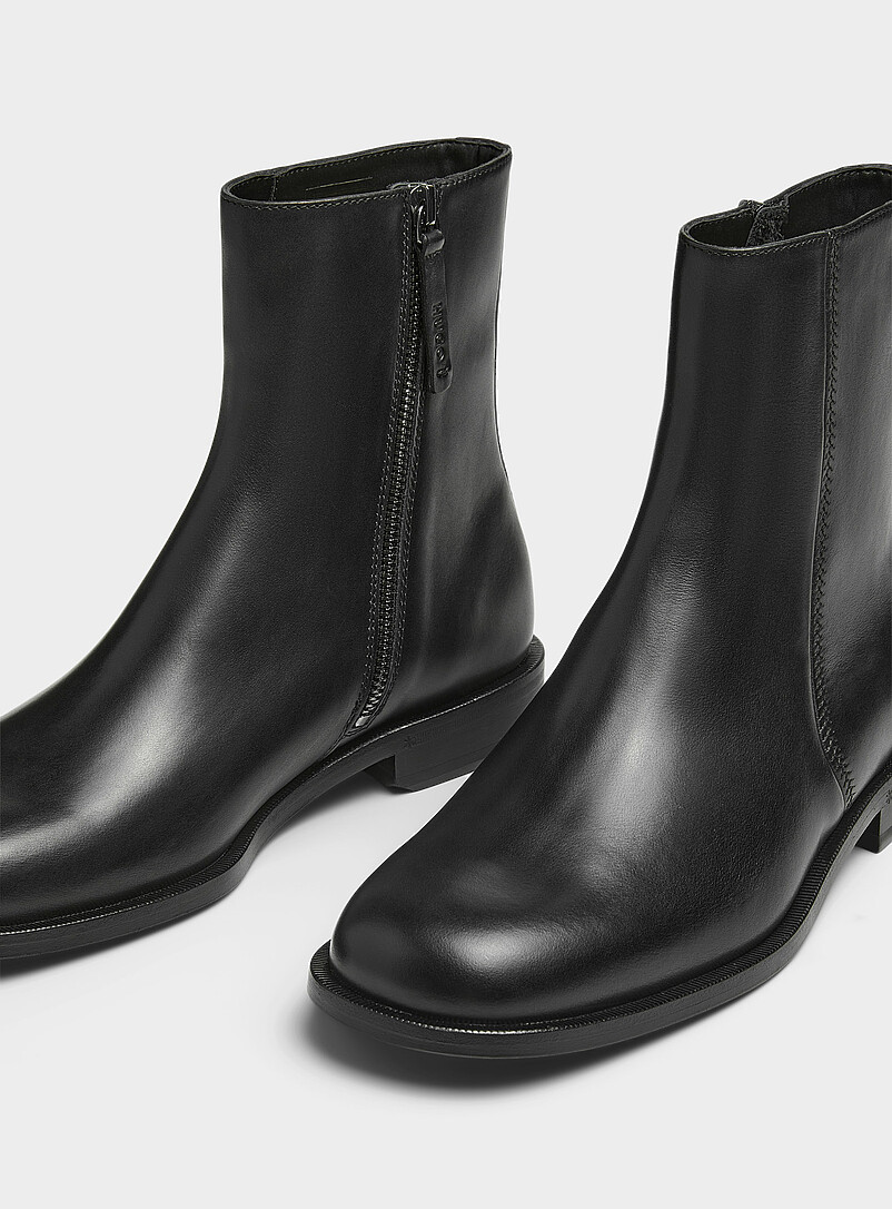 HUGO: La botte zipp&eacute;e Thorton Homme Noir pour homme