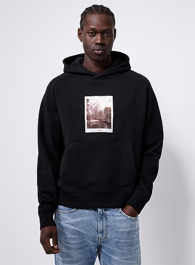 HUGO: La kangourou appliqu&eacute; photo Deneb Noir pour homme